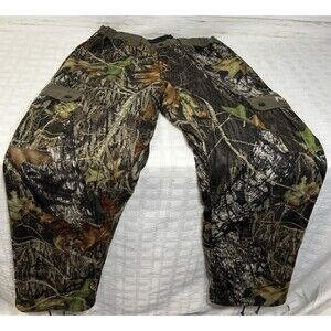 EXC! Scent-Lok MOSSY OAK Break Up Camo Hunting Fleece Pant Size LARGE 36 Mens